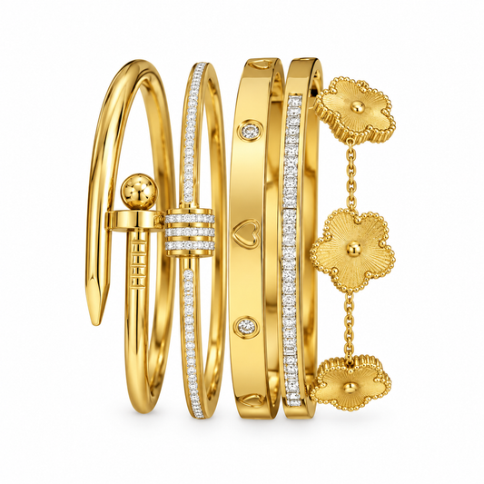 Aurelle Solène Luxury Bracelet Set