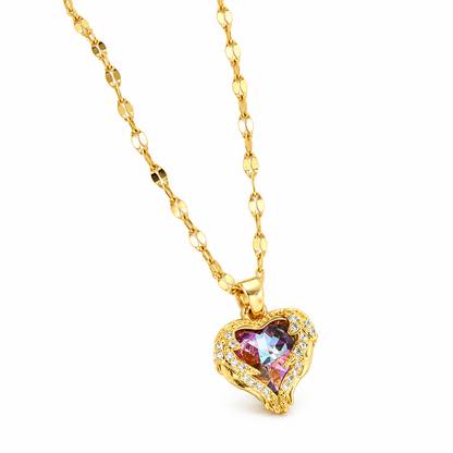 Thalira Elegance Women's Necklace – 18K Gold Plated
