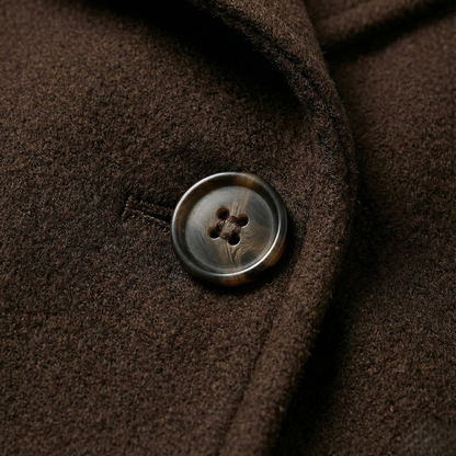 Camille | Brown Blend Cropped Trench Jacket