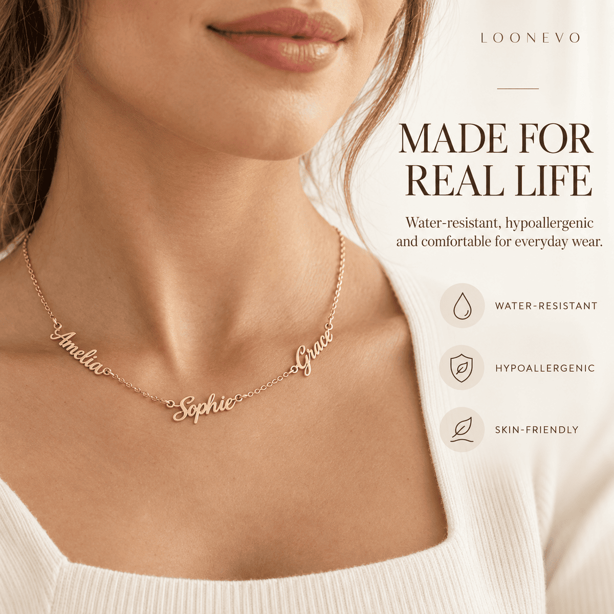 Everly Name Necklace