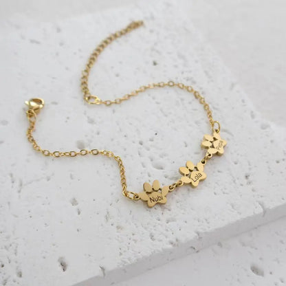 Dog Paw Bracelet