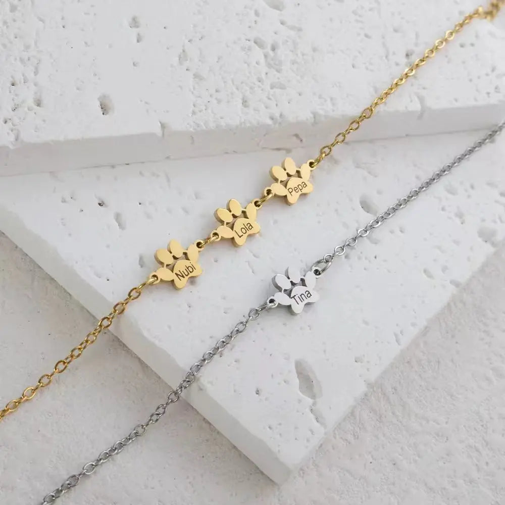 Dog Paw Bracelet