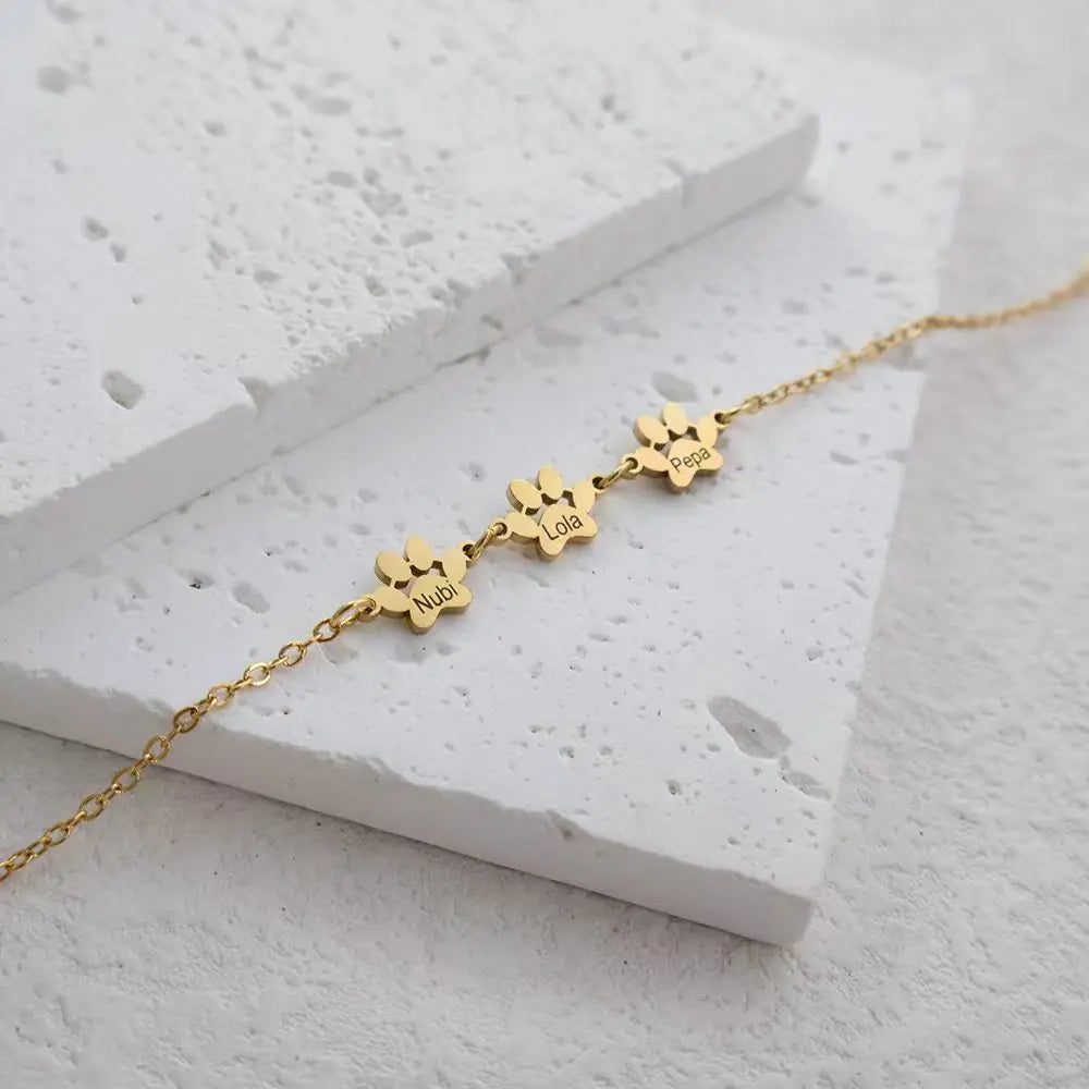 Dog Paw Bracelet
