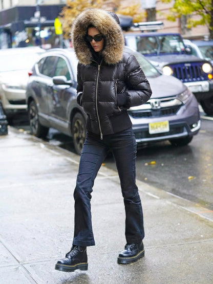 Savoy | Faux Fur Hooded Puffer Jacket