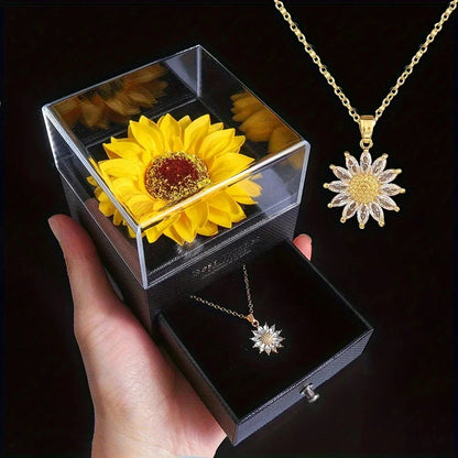 Sunflower Shine Necklace Love and Hope