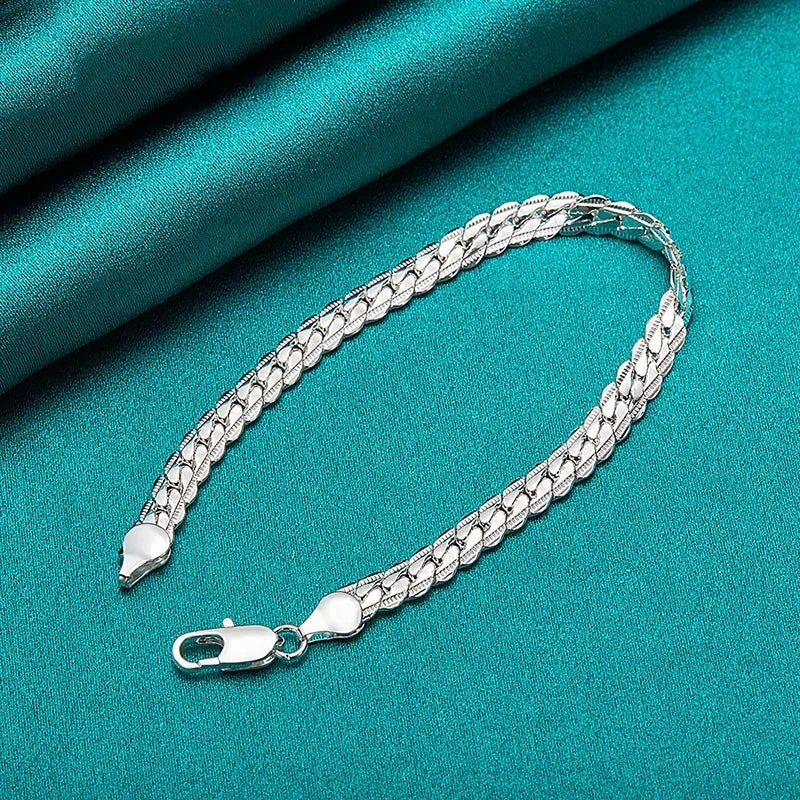 Noble Elegance – Luxury Bracelet in 925 Silver - detail 01