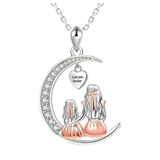 Eternal Bond Necklace – Mother & Daughter