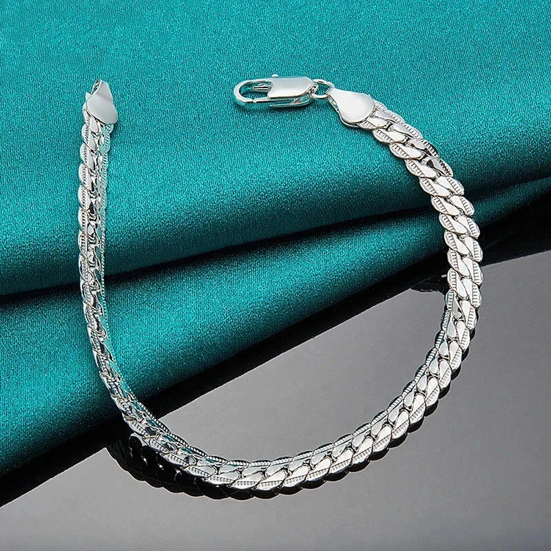 Noble Elegance – Luxury Bracelet in 925 Silver - detail 04