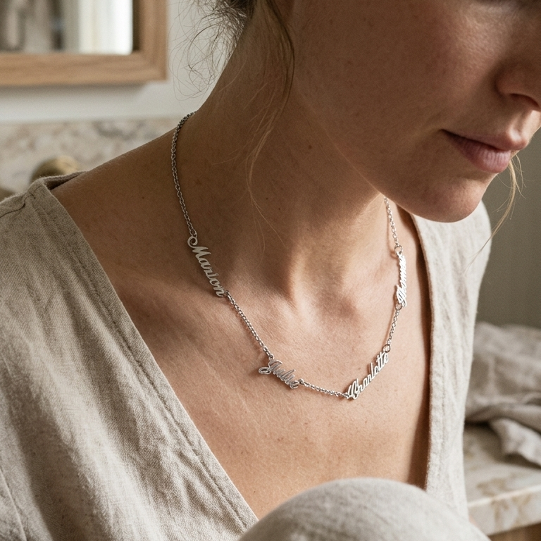 Everly Name Necklace