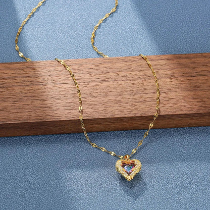 Thalira Elegance Women's Necklace – 18K Gold Plated