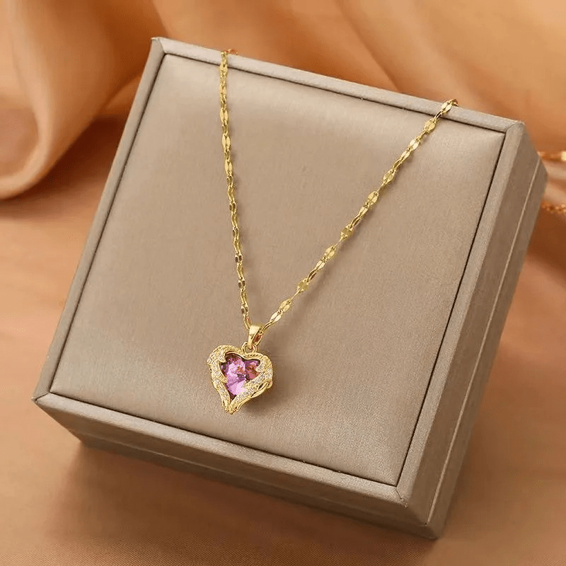Thalira Elegance Women's Necklace – 18K Gold Plated